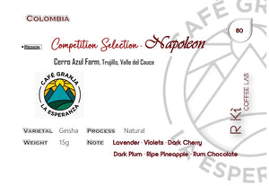 (Roasted on March 09 batch)Café Granja La Esperanza-Competition Selection-Cerro Azul Napoleon Geisha