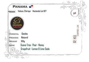 Panama-Janson Farm Lot 617 Geisha Natural