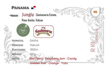 Load image into Gallery viewer, Panama-TNT x Santamaria Jungle Geisha Natural
